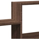 vidaXL Zidna polica boja smeđeg hrasta 96x18x60 cm konstruirano drvo | shoptok.hr