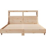  Okvir kreveta bez madraca 120 x 190 cm od masivne borovine | shoptok.hr