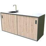  Kuhinjski modul s koritom (Do x Š x V: 180 x 63 x 92 cm) | Shoptok.si
