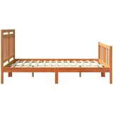  Konstrukcija postelje 2 pcs Voskast rjav 140 x 200 cm, (5000102361) | Shoptok.si