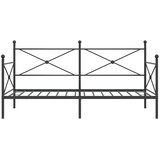  Dnevni krevet bez madraca crni 107x203 cm čelik | shoptok.hr