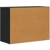  Strani šal Črna 80,5 x 35 x 59 cm Konstruiran les, (5000107715) | Shoptok.si