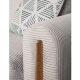 ELTAP Bež sklopiva/s prostorom za odlaganje sofa od samta 244 cm Arcadova – | shoptok.hr