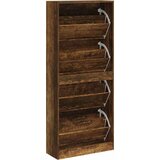  za cipele boja hrasta 63x24x147 cm konstruirano drvo | shoptok.hr