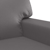  3-dijelni set sofa s jastucima sivi od umjetne kože | shoptok.hr