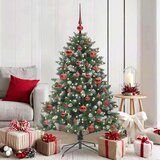 vidaXL Umestno božično drevo med 150 LED Zelena 105 x 105 x 150 cm | Shoptok.si