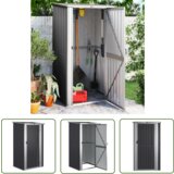  The Living Store Vrtna lopa antracitna 118,5x97x209,5 cm pocinkano jeklo - Vrtna Lopa, (21745184) Cene
