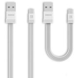 Remax set 2 močnih in gibljivih USB - micro USB kablov 1m/16cm | Shoptok.si