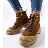 Big Star Brown leather boots | shoptok.hr