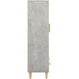 Visoka komoda siva boja betona 70x31x115 cm konstruirano drvo | shoptok.hr