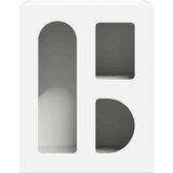  Nočna omarica Bela 40 x 35 x 50 cm Konstruiran les, (5000107197) | Shoptok.si