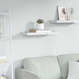 Polica na zidu Bijeli mramor 60 x 23 x 4 cm Konstruirano drvo | shoptok.hr