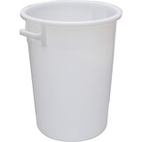 eurokraft basic okrogla posoda, prostornina 100 l, od 10 kosov, bele barve Cene