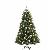  Umjetno božićno drvce s kuglicom 120 cm 150 LED lampica | shoptok.hr
