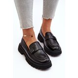 VINCEZA Black Flanila Women's Loafers with Strap | shoptok.hr