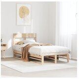 vidaXL Okvir kreveta bez madraca 100x200 cm konstruirano drvo Cijene