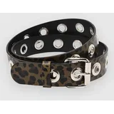 Leopard Grommet Belt assorted