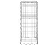 Gabionska stupna košara 40 x 40 x 100 cm željezna | shoptok.hr