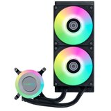 Lian Li Komplet za tekočinsko hlajenje AIO Liquid Cooler GA II Lite 240 RGB, ARGB, črn | Shoptok.si