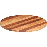 Stolna ploča od masivnog drva bagrema okrugla 25 - 27 mm 80 cm | shoptok.hr