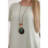 Kesi Włoski Dress with pockets and pendant bright green | Shoptok.si