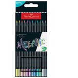  BOJE DRVENE 12BOJA TROKUTASTE BLACK EDITION METALLIC FABER CASTELL 116415 BLISTER | shoptok.hr