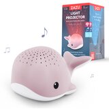 Zazu glasbeni projektor s pomirjujočimi zvoki wally the whale pink | Shoptok.si