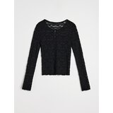 Sinsay Čipkasta bluza s dugim rukavima | shoptok.hr
