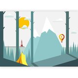 Artgeist Fototapeta On The Camping, 400x280cm | Shoptok.si