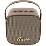 Guess 5,3 Kompaktni 5W zvo?nik Bluetooth z usnjenim trakom za prenašanje 4G Design, Rjava, (21618382) | Shoptok.si
