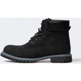 Defacto Men's Lace-Up High-Sole Faux Leather Boots