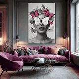  Slika BUTTERFLY VISION | Italijansko platno | Shoptok.si