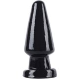 Hidden Desire Extreme Buttplug Cone Head Large 17cm Black | shoptok.hr