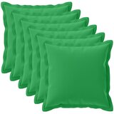  Presvlaka za jastuk 6 kom. HOUTEN Zelena 70 x 70 cm Poliester | shoptok.hr