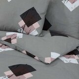 vidaXL Set posteljine za poplun sivi 140 x 200 cm pamučni | shoptok.hr