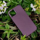 Satin silikonski ovitek za Samsung Galaxy A33 5G A336 - mat vijola | Shoptok.si