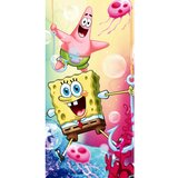 Jerry Fabrics Bombažna otroška brisača 70x140 cm Sponge Bob – Cene