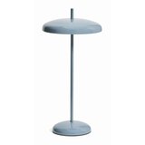 Kave Home Modra LED zatemnitvena namizna svetilka s kovinskim senčilom (višina 35 cm) Porte – Cene