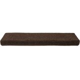  Prostirke za stepenice samoljepljive 15 kom 65x21x4 cm smeđe pravokutne rubove | shoptok.hr
