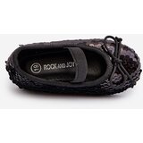 FR1 Children's Ballerina Flats Adorned with Sequins Black Weries | Shoptok.si