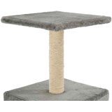  Penjalica za mačke sa stupovima za grebanje od sisala 55 cm siva | shoptok.hr