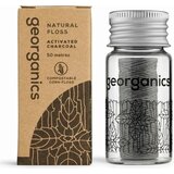 Georganics Dental Floss Activated Charcoal - 50 m | shoptok.hr
