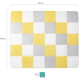Kinderkraft puzzle LUNO, žute | Shoptok.si