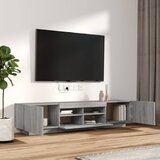  2-dijelni set TV ormarića LED boja hrasta od konstruiranog drva | Eponuda.ba
