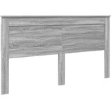  Krevetna konstrukcija s uzglavljem Siva Sonoma 200 x 200 cm Slike