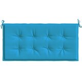  Jastuk za vrtnu klupu plavi 100 x 50 x 3 cm od tkanine Oxford | shoptok.hr