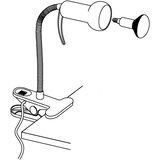 Eglo 81265 - Lampa sa stezaljkom FABIO 1xE14/40W/230V | Eponuda.com