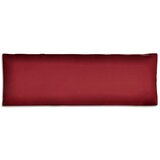  Tapecirani jastuk za naslon sjedala vino crveni 120 x 40 x 10 cm | shoptok.hr