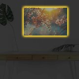 Wallity 4570DHDACT-167 multicolor decorative led lighted canvas painting cene