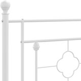  Metalno zamjensko uzglavlje bijelo 180 cm | shoptok.hr